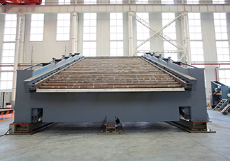 Incinerator grate structure 400T/D